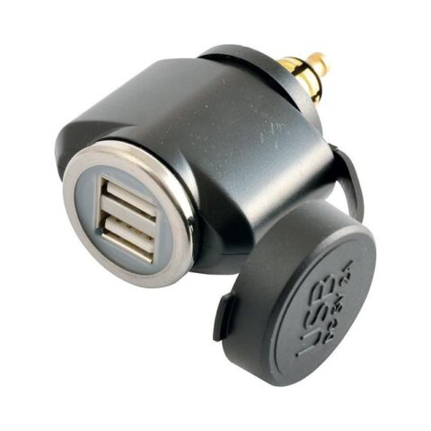 Adaptateur Tecnoglobe Mâle Din / Double Usb Full Power