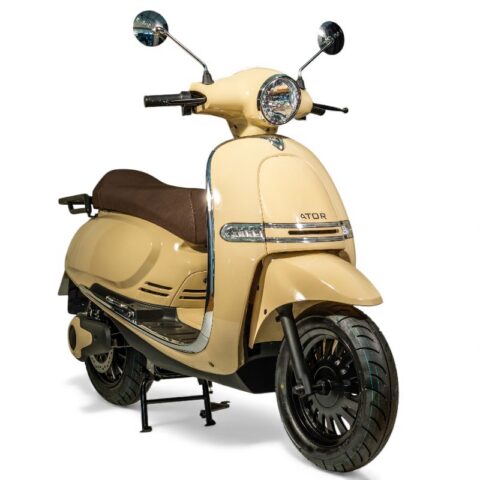 ATOR CITIO 3000 Beige – scooter électrique puissant en 50cc