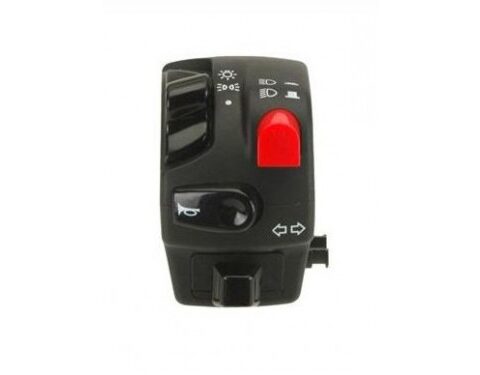 Commodo Electrique Domino Gauche Moto 5 Fonctions