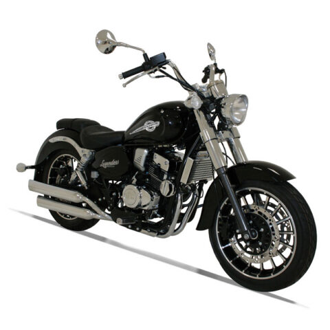 MAGPOWER 125CC LEGENDERS noire - La moto 125 custom vintage