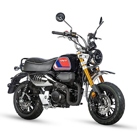 Moto 125 TNT MOTOR GOOD VIBES noire-pour le camping-cariste