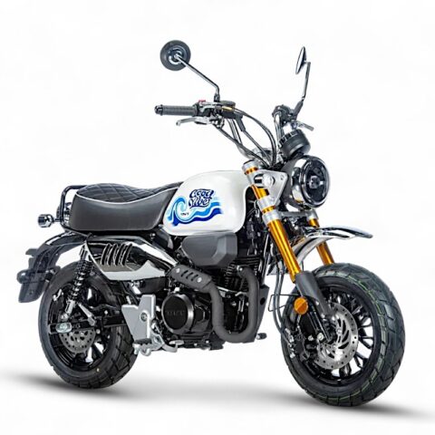 Moto 125cc TNT MOTOR GOOD VIBES-idéale pour le camping-car