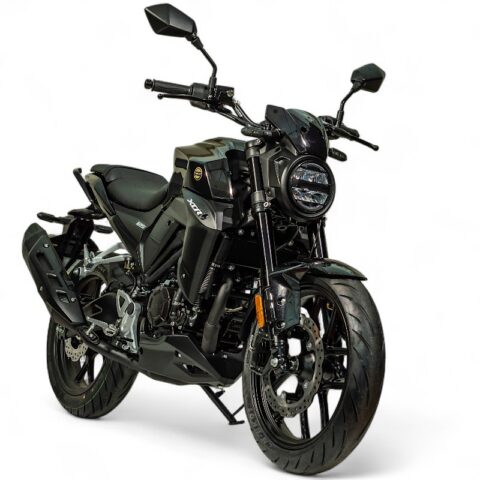 Moto 125cc TNT MOTOR XCR noire - Le roadster à tout faire