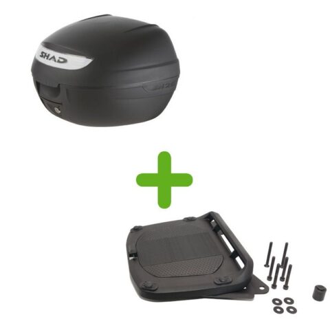 Pack Shad Top Case + Support pour Africa Twin 1100 Adventure Sport (20-23)