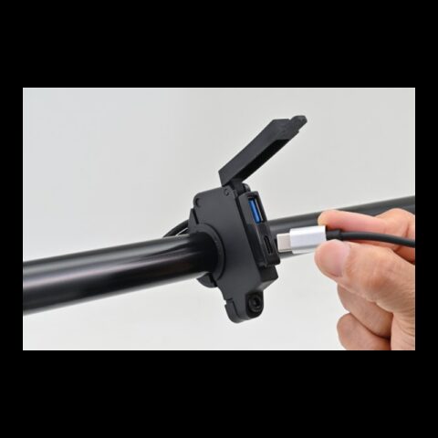 Prise USB A et C pour Guidon Moto