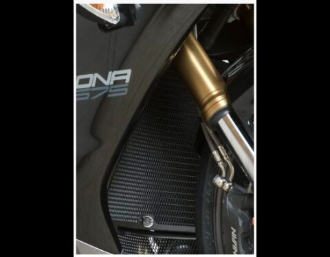 Protection de Radiateur Alu R&G pour Triumph Daytona 675 (13-16) - RAD0145BK
