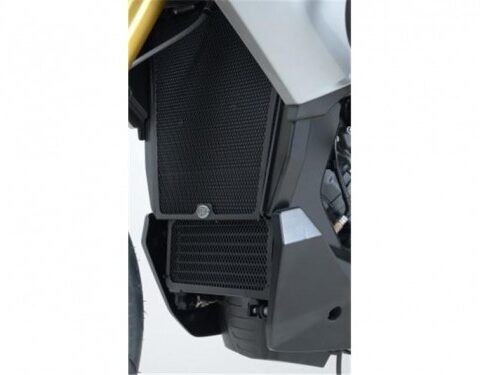 Protection de Radiateur Huile & Eau Alu R&G pour Aprilia Caponord 1200 (13-18) - RAD0153BK