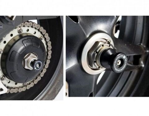 Roulettes diabolo arrière R&G pour 1050 Speed Triple, R et S (11-21) - SS0032BK