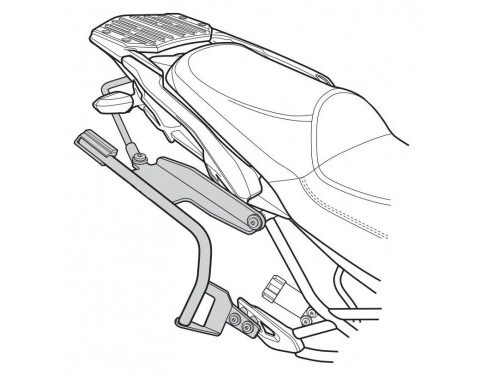 Support de Valise Shad 3P System pour Versys 1000 (15-18)