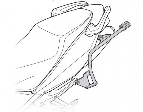 Support de Valise Shad 3P System pour VFR800 (02-13)