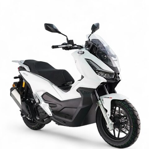 TNT XCO 125 Blanc - Maxi Scooter Urbain classe et Stylé