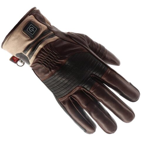 Helstons - Gants chauffants Fender Heating Marron / Beige